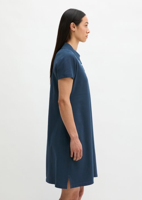 Polo dress regular — Deep Night Blue
