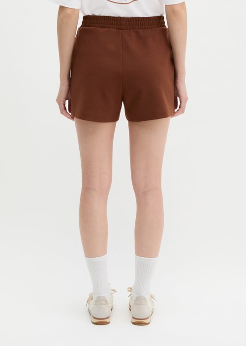 MOP Club '67 Sweat Shorts — Mid Brown
