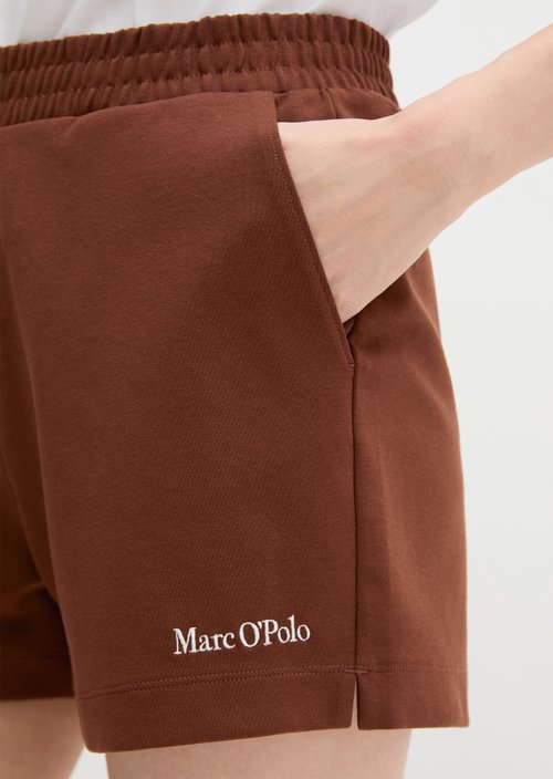 MOP Club '67 Sweat Shorts — Mid Brown