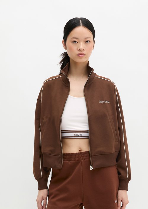 MOP Club '67 Track Jacket — Mid Brown