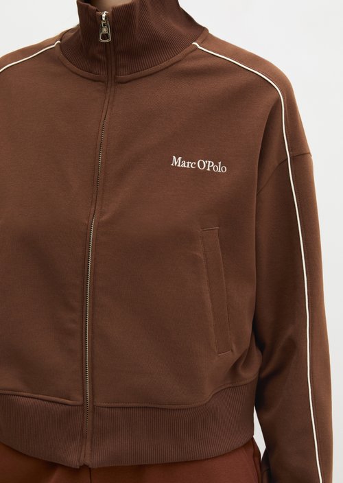 MOP Club '67 Track Jacket — Mid Brown