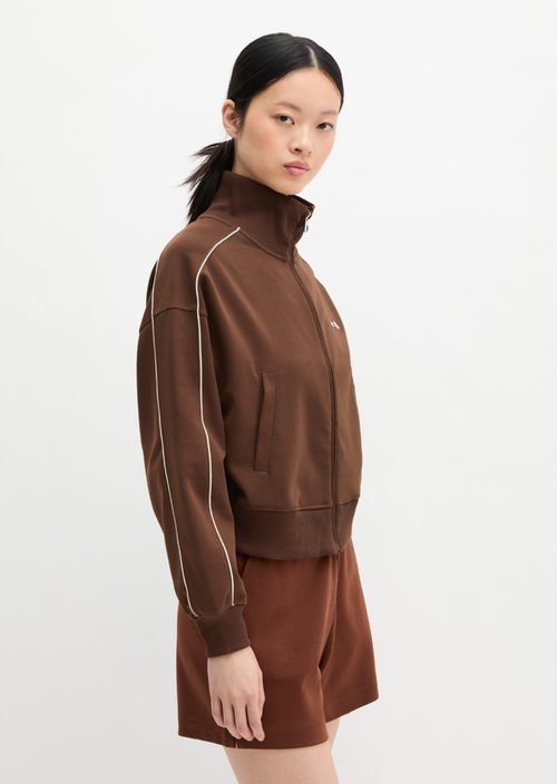 MOP Club '67 Track Jacket — Mid Brown