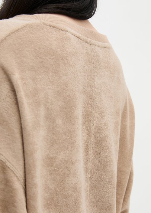 Regular terry sweatshirt — Sandpaper