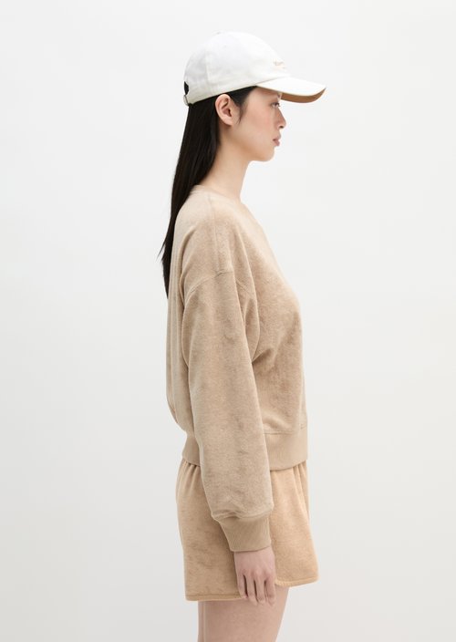 Regular terry sweatshirt — Sandpaper
