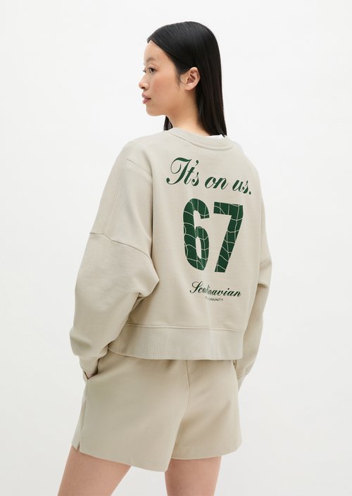 MOP Club '67 Sweater, Oversized, Boxy Fit — Grey Silk