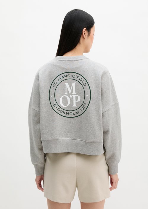 MOP Club '67 Sweater, Oversized, Boxy Fit — Light Grey