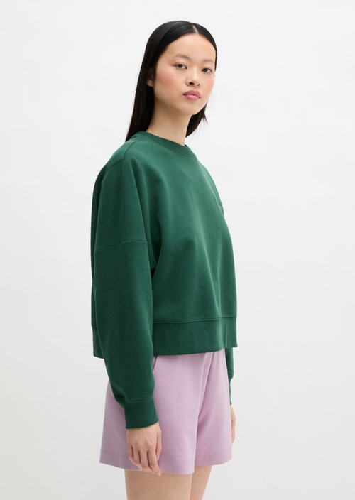 MOP Club '67 Sweater, Oversized, Boxy Fit — Ivy Green