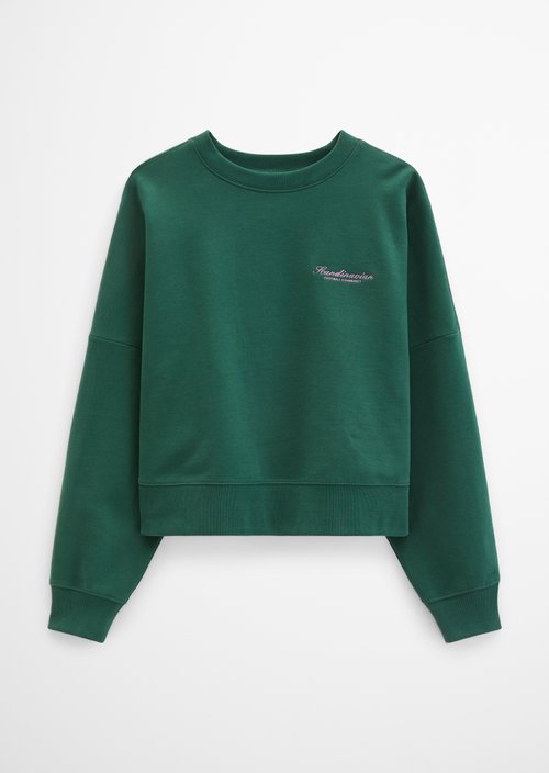 MOP Club '67 Sweater, Oversized, Boxy Fit — Ivy Green