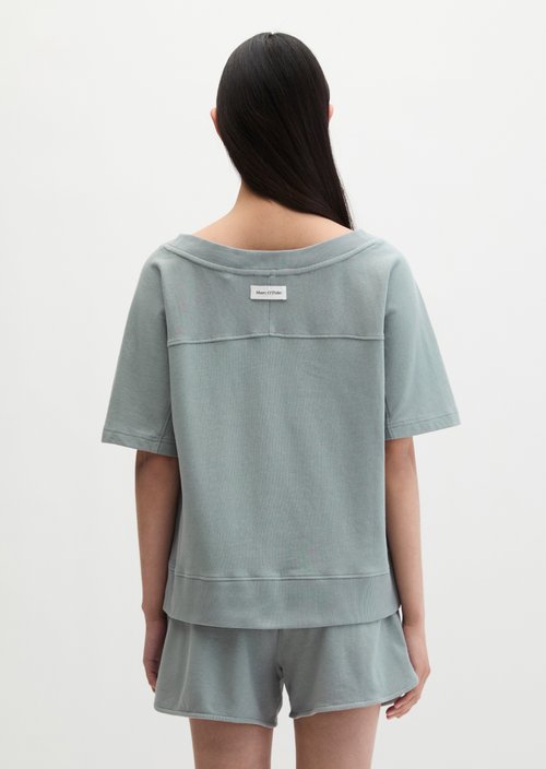 Regular short-sleeved sweatshirt — Quiet Sea