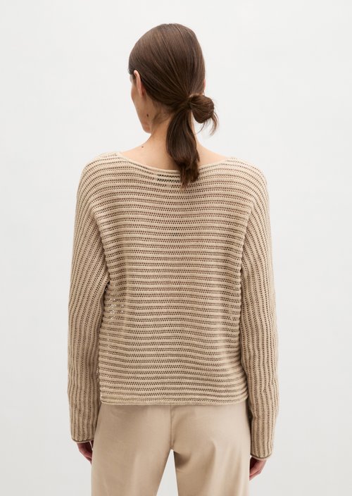 Ajour sweater relaxed — Sandpaper