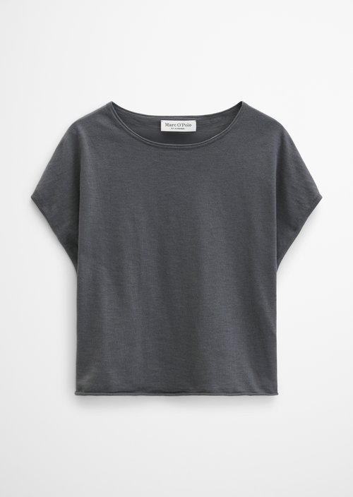 Loose-fitting fine-knit sweater — Oxide Grey
