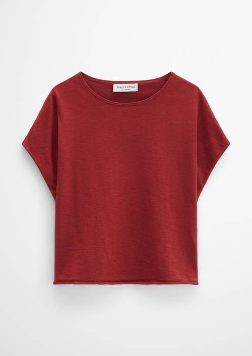 Jersey de punto fino sin mangas holgado Tall Poppy en vista aislada sin modelo