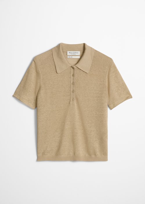 Regular knit polo shirt — Sandpaper