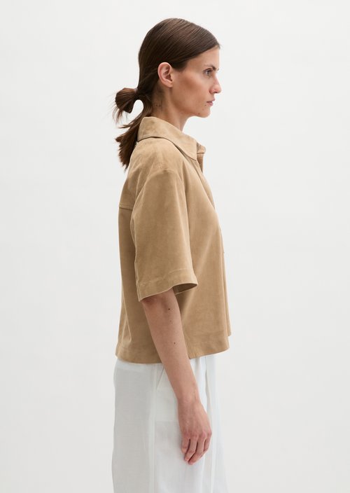Leather shirt regular — Sandpaper