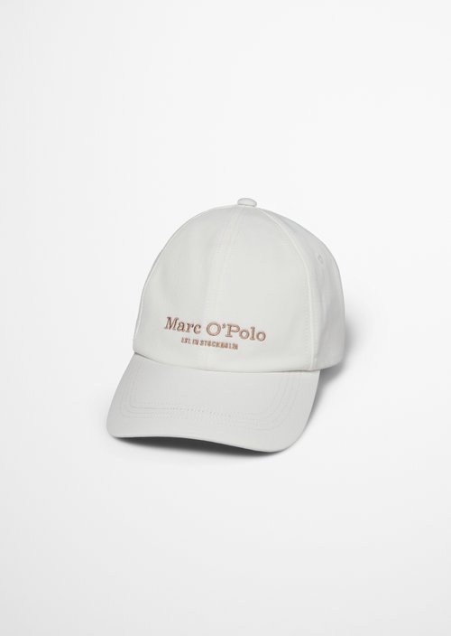 Logo cap — White Cotton