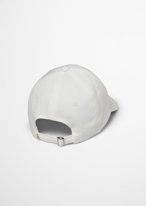 Logo cap — White Cotton
