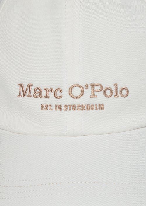Logo cap — White Cotton
