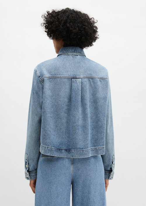 Relaxed denim blouse — Light Blue