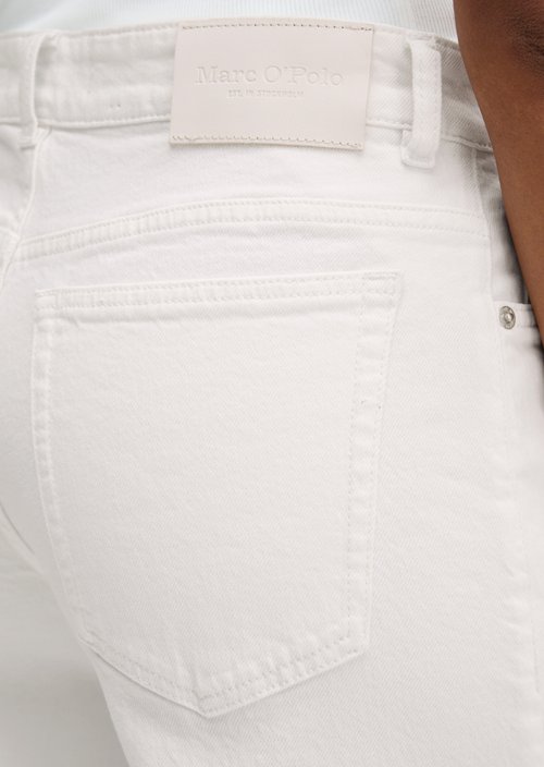 Jeans model Astrid wide — White