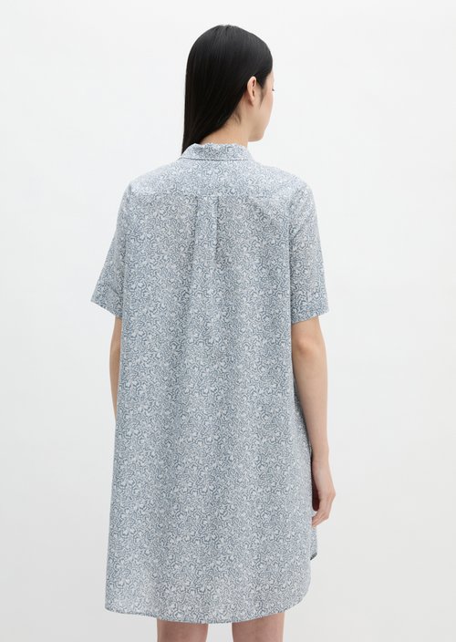 Loose shirt dress — Medium Blue