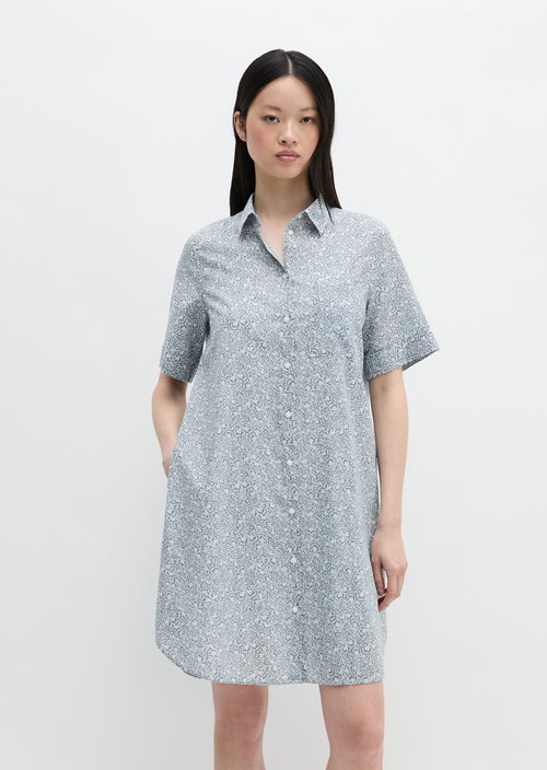 Loose shirt dress — Medium Blue