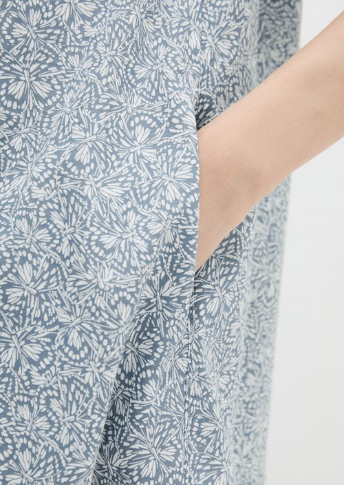 Loose shirt dress — Medium Blue