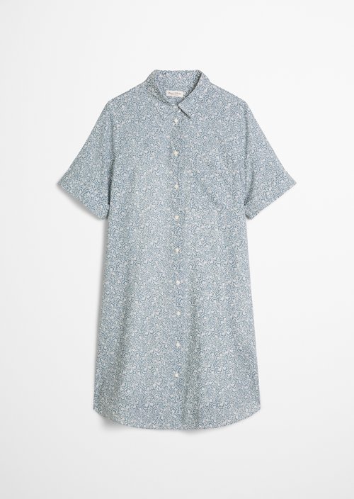 Loose shirt dress — Medium Blue
