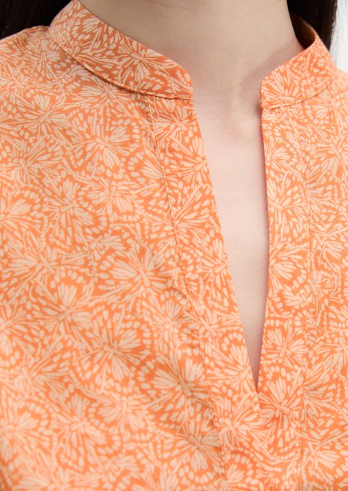 Sleeveless blouse loose — Light Orange