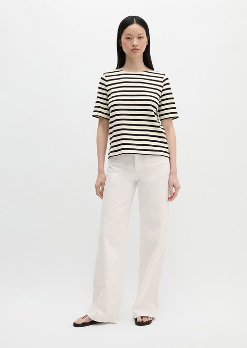 Straight striped T-shirt — Offwhite