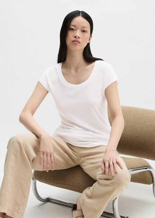 T-shirt regular — White