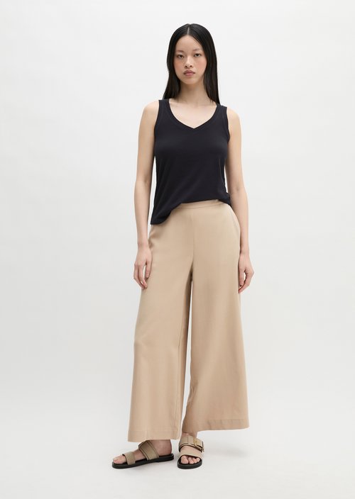 Regular sleeveless T-shirt — Medium Blue 4800