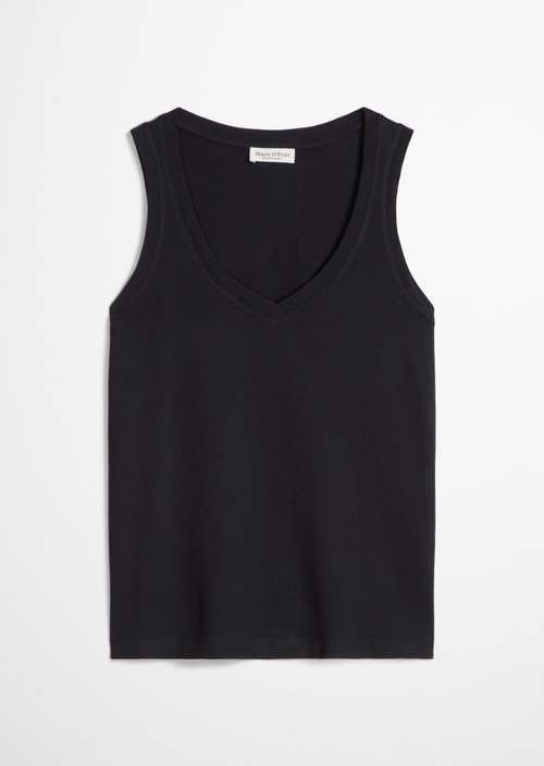 Regular sleeveless T-shirt — Medium Blue 4800