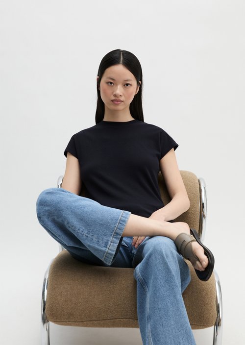 T-shirt regular — Deep Night Blue