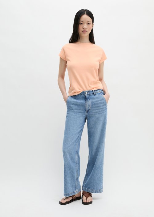 T-shirt regular — Soft Peach