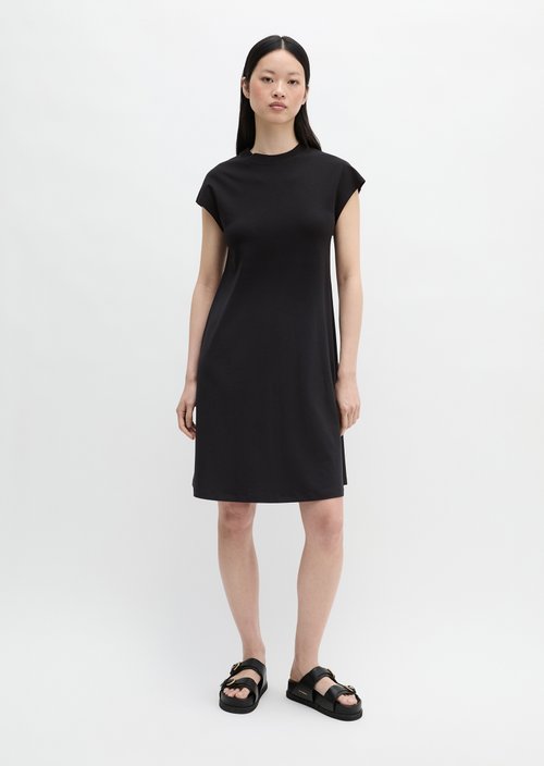 Jersey dress regular — Deep Night Blue
