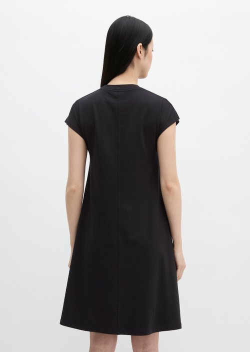 Jersey dress regular — Deep Night Blue
