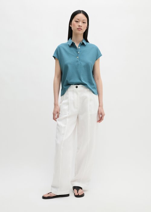 Loose polo shirt — Bright Sea