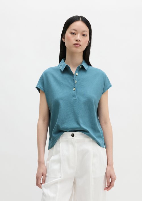 Loose polo shirt — Bright Sea