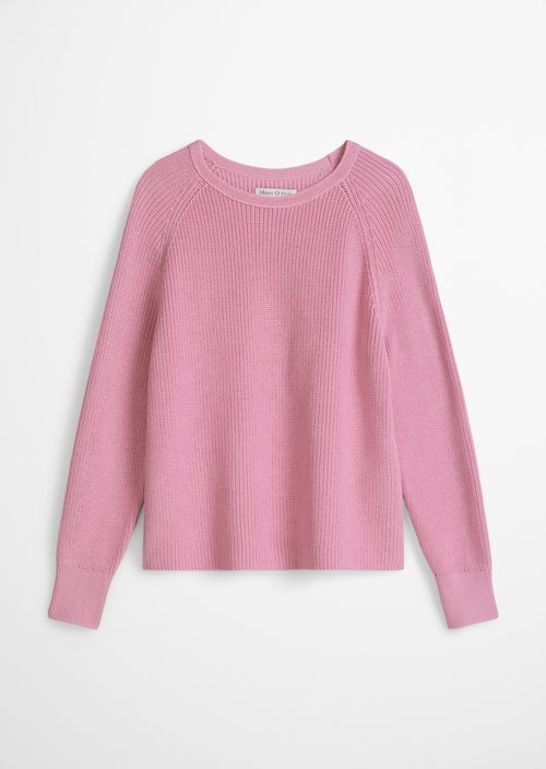 Round neck sweater loose — Mellow Rose