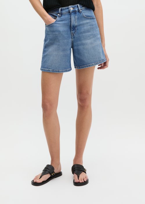 Regular denim shorts — Light Blue