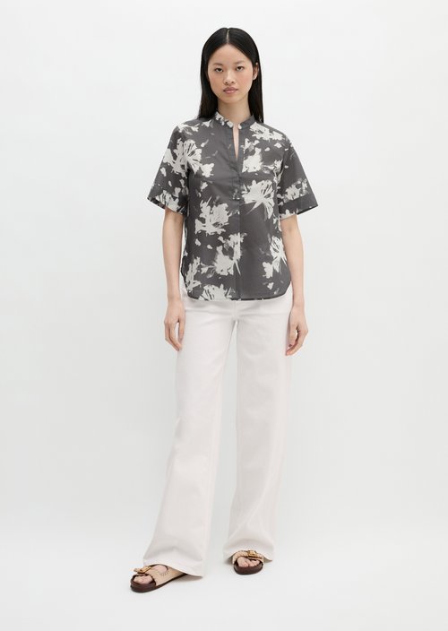 Relaxed blouse — Dark Grey