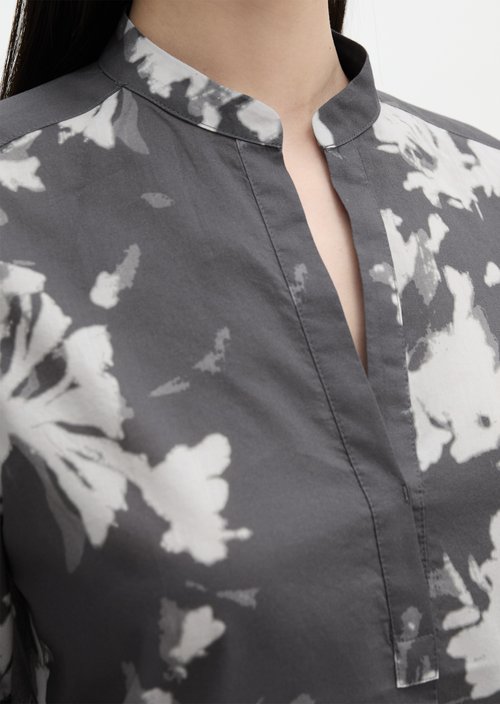 Relaxed blouse — Dark Grey