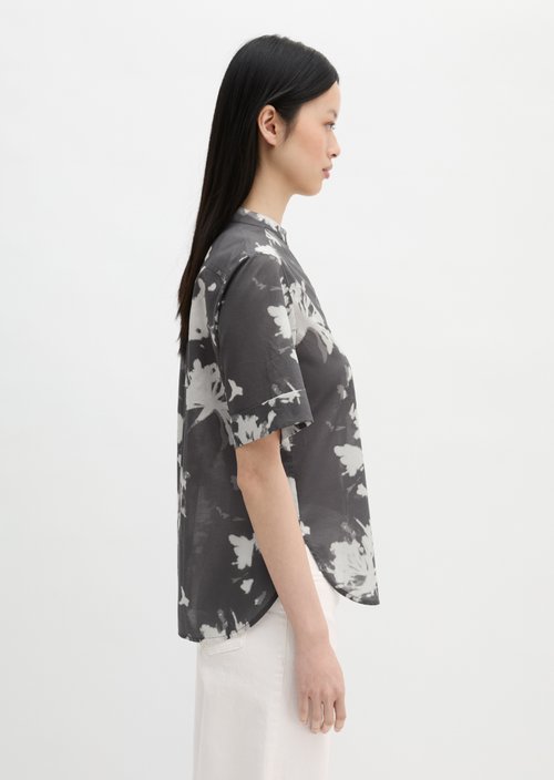 Relaxed blouse — Dark Grey