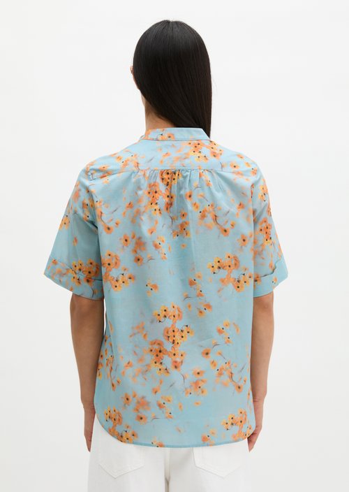 Relaxed blouse — Medium Blue