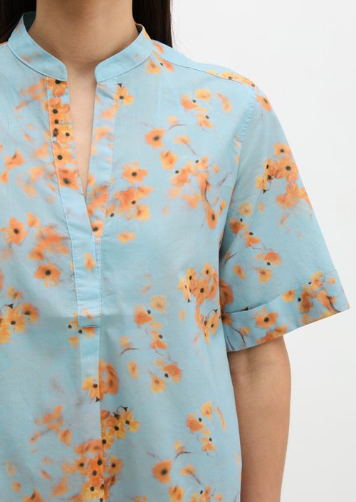 Relaxed blouse — Medium Blue
