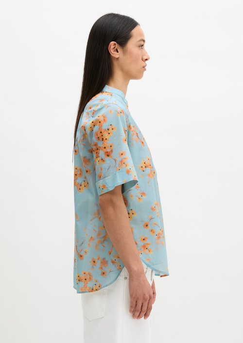 Relaxed blouse — Medium Blue