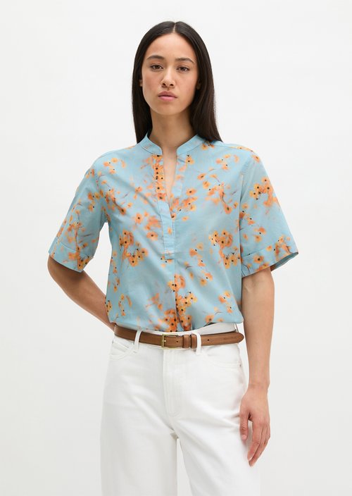 Relaxed blouse — Medium Blue