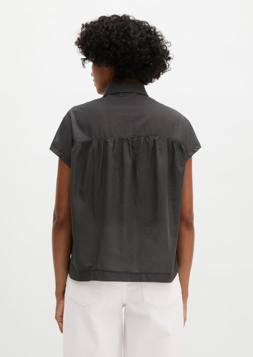 Jersey blouse wide — Oxide Grey