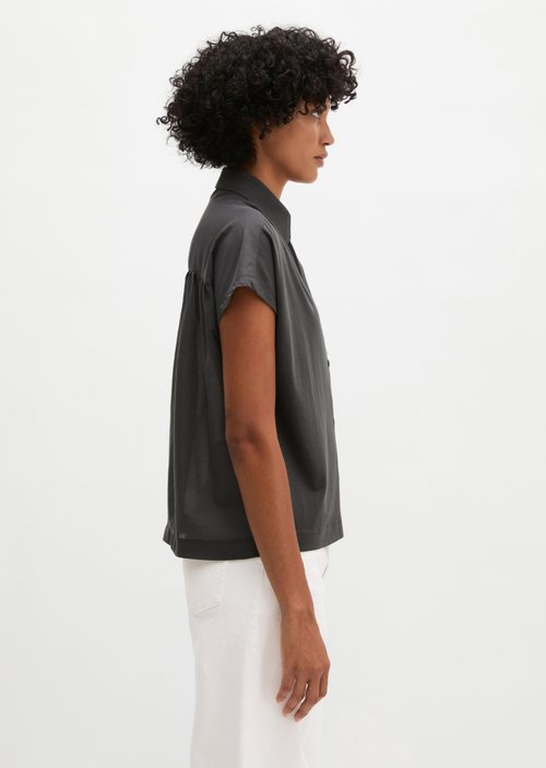 Jersey blouse wide — Oxide Grey