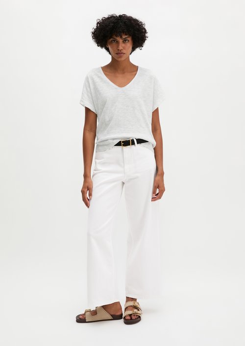 T-shirt loose — White
